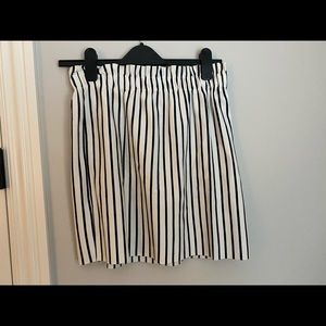Striped Casual Skirt from Bershka